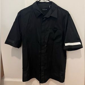 Helmut Lang black cotton shirt